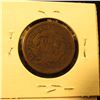 Image 2 : 1845 U.S. Large Cent, Good.