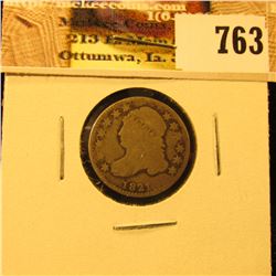 1821 Capped Bust Dime, Very Good