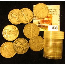 (30) Walking Liberty Half Dollars with 22 different dates or mint marks dating 1917-40.