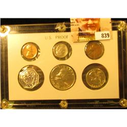 1961 U.S. Proof Set in a Special Capital holder.