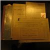 Image 1 : 1899 Rare Business School Work book with Currency Pages (has a "Five Thousand Dollar" Denomination n