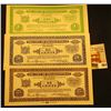 Image 1 : Set of Three "The City of Pleasantville, New Jersey" Depression Scrip, Includes the .25c, .50c, & $1