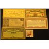 Image 1 : (5) Different 1933-36 U.S. Depression Scrip Notes. Includes "Burke Merchants Script", March 10, 1933