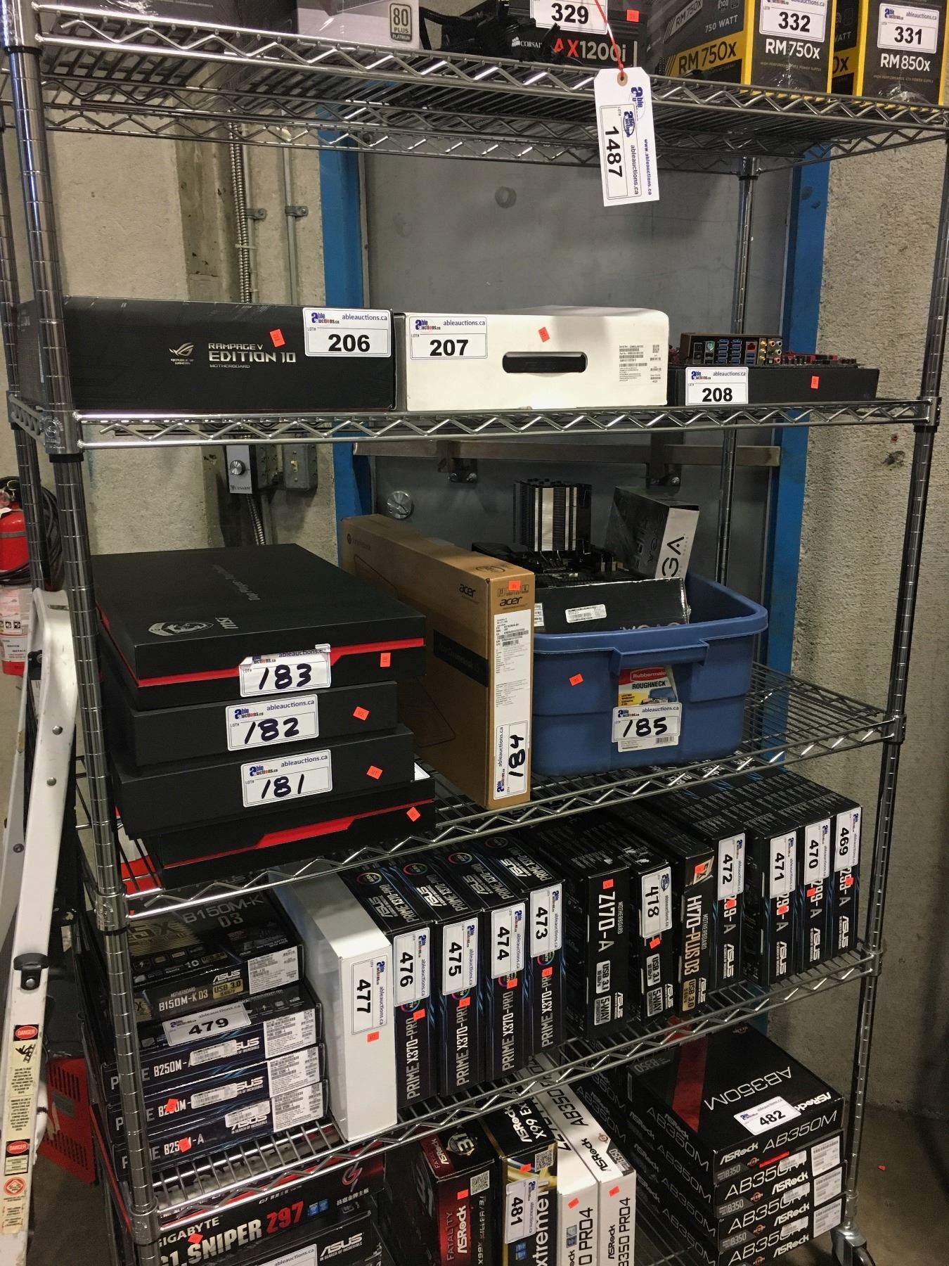 Ss Metro Racks 4' WIDE SS METRO RACK - Able Auctions