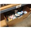 Image 1 : SHELF LOT OF ASSORTED CABLES, ADAPTERS & MORE