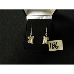 925 STERLING WAGON EARRINGS