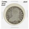 Image 1 : 1824 Capped Bust Half Dollar Coin