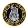 Image 2 : .999 Silver Buffalo Bills Resort & Casino $10 Limited Edition Gaming Token