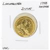 Image 1 : 1758 Liechtenstein Ducat Restrike Gold Coin