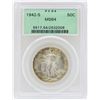 Image 1 : 1942-S Walking Liberty Half Dollar Coin PCGS MS64