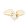 Image 1 : 14KT Yellow Gold Lady's 0.25 ctw Diamond Ring