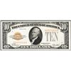 Image 1 : 1928 $10 Gold Certificate Note