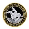 Image 1 : .999 Silver Sam's Town Las Vegas Nevada $10 Casino Limited Edition Gaming Token