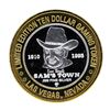 Image 2 : .999 Silver Sam's Town Las Vegas Nevada $10 Casino Limited Edition Gaming Token