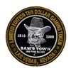 Image 2 : .999 Silver Sam's Town Las Vegas Nevada $10 Casino Limited Edition Gaming Token