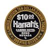 Image 2 : .999 Silver Reno, Nevada $10 Casino Limited Edition Gaming Token