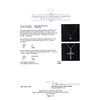 Image 3 : 14KT White Gold 1.05 ctw. Diamond Cross Pendant with Chain