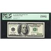 Image 1 : 2001 $100 Federal Reserve STAR Note PCGS Superb Gem New 67PPQ