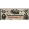 Image 1 : 1862 $100 Confederate States of America Note