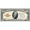 Image 1 : 1928 $10 Gold Certificate Note