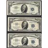 Image 1 : Lot of (3) 1953 $10 Silver Certificate Notes