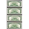 Image 2 : Lot of (4) 1953 $5 Legal Tender Notes