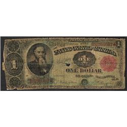 1891 $1 Treasury Note