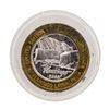 Image 1 : .999 Silver Flamingo Laughlin, Nevada $10 Casino Limited Edition Gaming Token