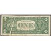 Image 2 : 1963A $1 Federal Reserve Note Gutter Fold ERROR