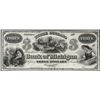 Image 1 : 1800's $3 The Bank of Michigan Obsolete Note