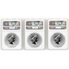 Image 2 : Lot of (3) 2018 Niue $2 Star Wars Stormtrooper Silver Coins NGC MS69 Early Relea