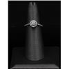Image 6 : 14KT White Gold 0.63 ctw Natural Diamond Solitaire Engagement Ring