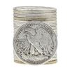 Image 2 : Roll of (20) Assorted Date Walking Liberty Half Dollar Coins Circulated
