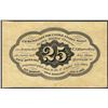 Image 2 : 1862 Twenty Five Cent First Issue Fractional Note