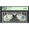 Image 1 : 1899 $1 Black Eagle Silver Certificate Note Fr.226a PCGS Gem New 65PPQ