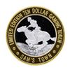Image 1 : .999 Silver Sam's Town Las Vegas Nevada $10 Casino Limited Edition Gaming Token