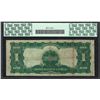 Image 2 : 1899 $1 Black Eagle Silver Certificate Note SOLID SERIAL NUMBER PCGS Very Good 1