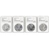 Image 1 : Lot of 1986-1989 $1 American Silver Eagle Coins NGC MS69