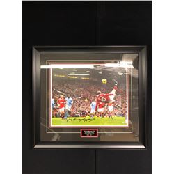 Framed Wayne Rooney Photo