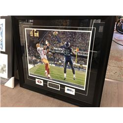 Framed Richard Sherman Photo