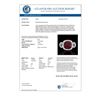 Image 3 : 3.75 CTW Garnet & Micro VS/SI Diamond Ring 18K White Gold - REF-65X3T - 23003