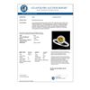 Image 3 : 2.03 CTW Certified Si/I Fancy Intense Yellow Diamond Solitaire Halo Ring 10K White Gold - REF-309M3H
