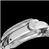 Image 3 : Rolex Men's Stainless Steel, QuickSet, Diam Dial & Diam/Ruby Bezel - REF-557N5A