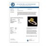 Image 3 : 2 CTW Certified Intense Yellow SI Diamond Solitaire Engagement Ring 10K Rose Gold - REF-527K3W - 329