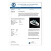 Image 3 : 1 CTW Si Certified Fancy Blue Diamond Solitaire Ring 10K White Gold - REF-141W8F - 35160
