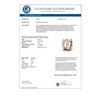 Image 3 : 0.15 CTW Micro Pave Hoop VS/SI Diamond Earrings 10K Rose Gold - REF-26K2W - 22485