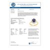 Image 2 : 1.75 CTW Kaynite & Diamond Ring 14K Yellow Gold - REF-95A8X - 10606