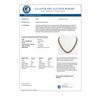 Image 3 : 42.56 CTW Oval Diamond Designer Necklace 18K Yellow Gold - REF-7835Y8K - 42814