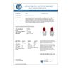 Image 2 : 0.90 CTW Red Sapphire & Diamond Earrings 10K White Gold - REF-30W2F - 10013