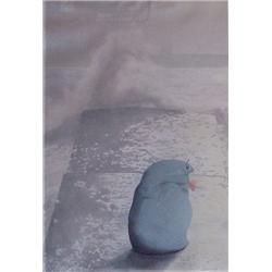 S. Bakker (20th Century), UNTITLED, 1988, watercolor paper, 40 1/2 x 27 1/2", signed and dated...